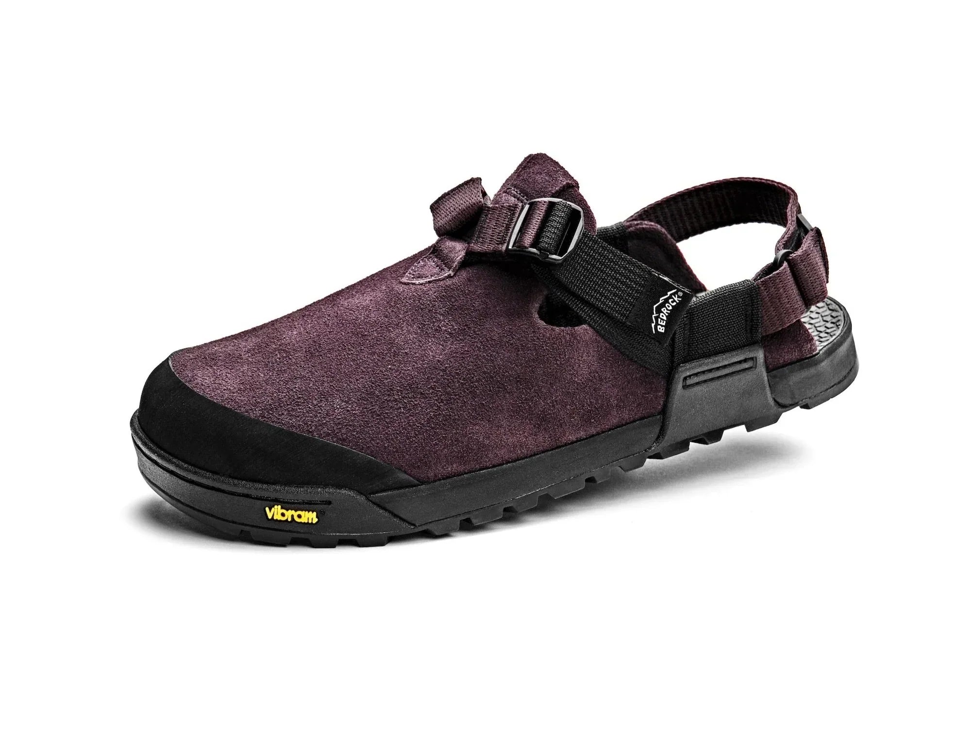 Mountain Clog - Leather Suede (Deep Plum) Secondary image