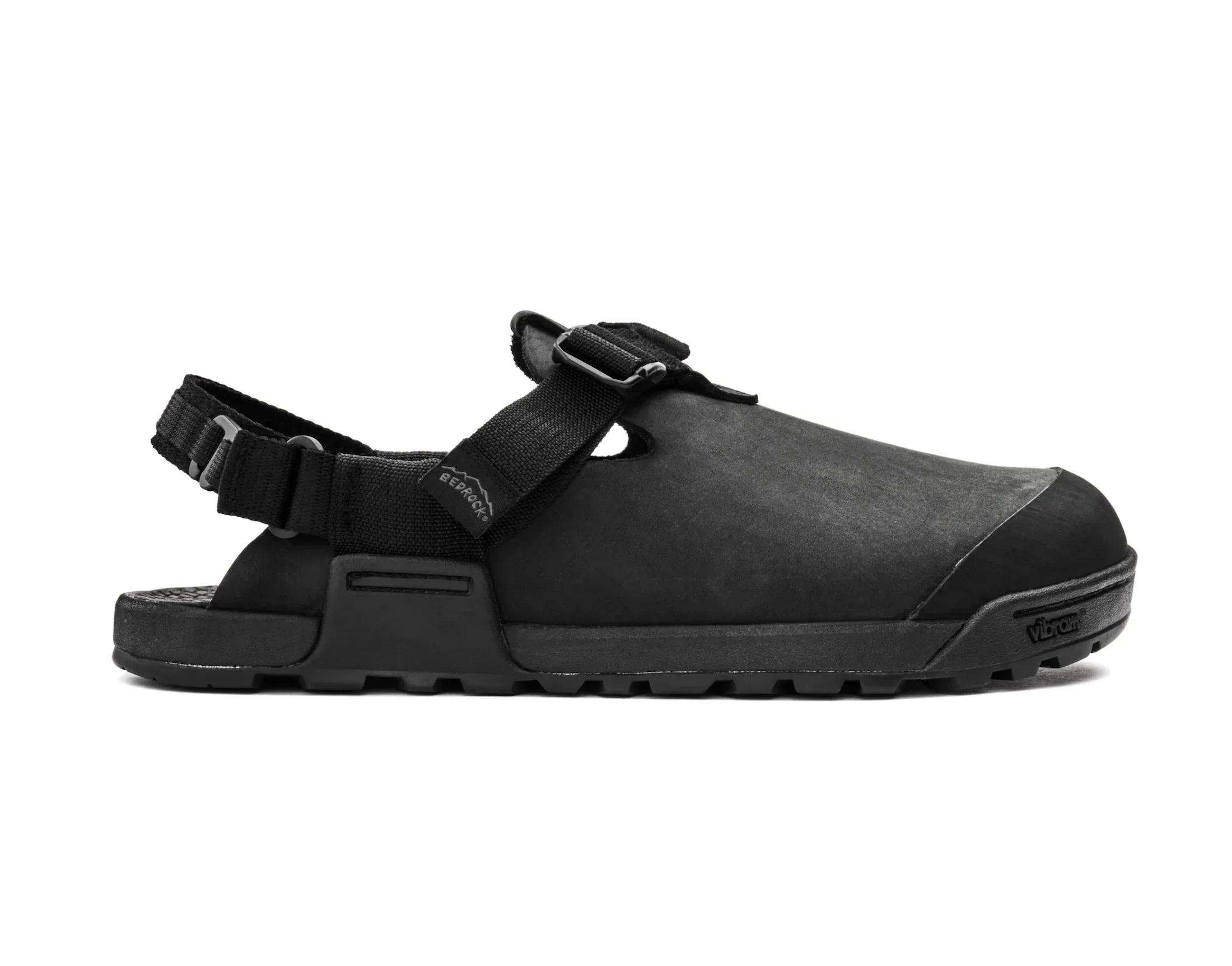 Mountain Clog - Nubuck Leather (Obsidian Dark Gray) Secondary image