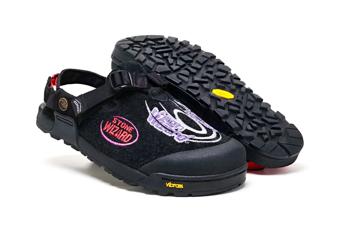 Stone Wizard Mountain Clog - Leather Suede (Phantom Black) Main image